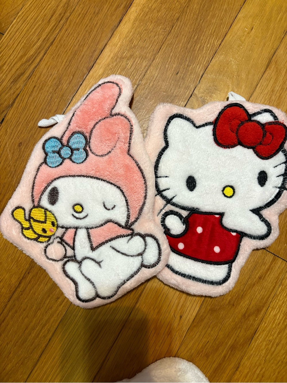 Hello Kitty & My Melody hand towels - Sanrio